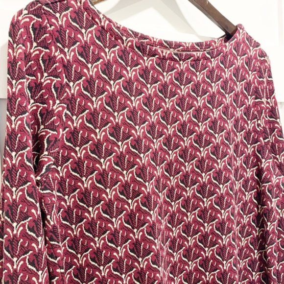 J. Jill Ponte Knit 3/4 Sleeve Elegant Tunic - Size M - Picture 3 of 10
